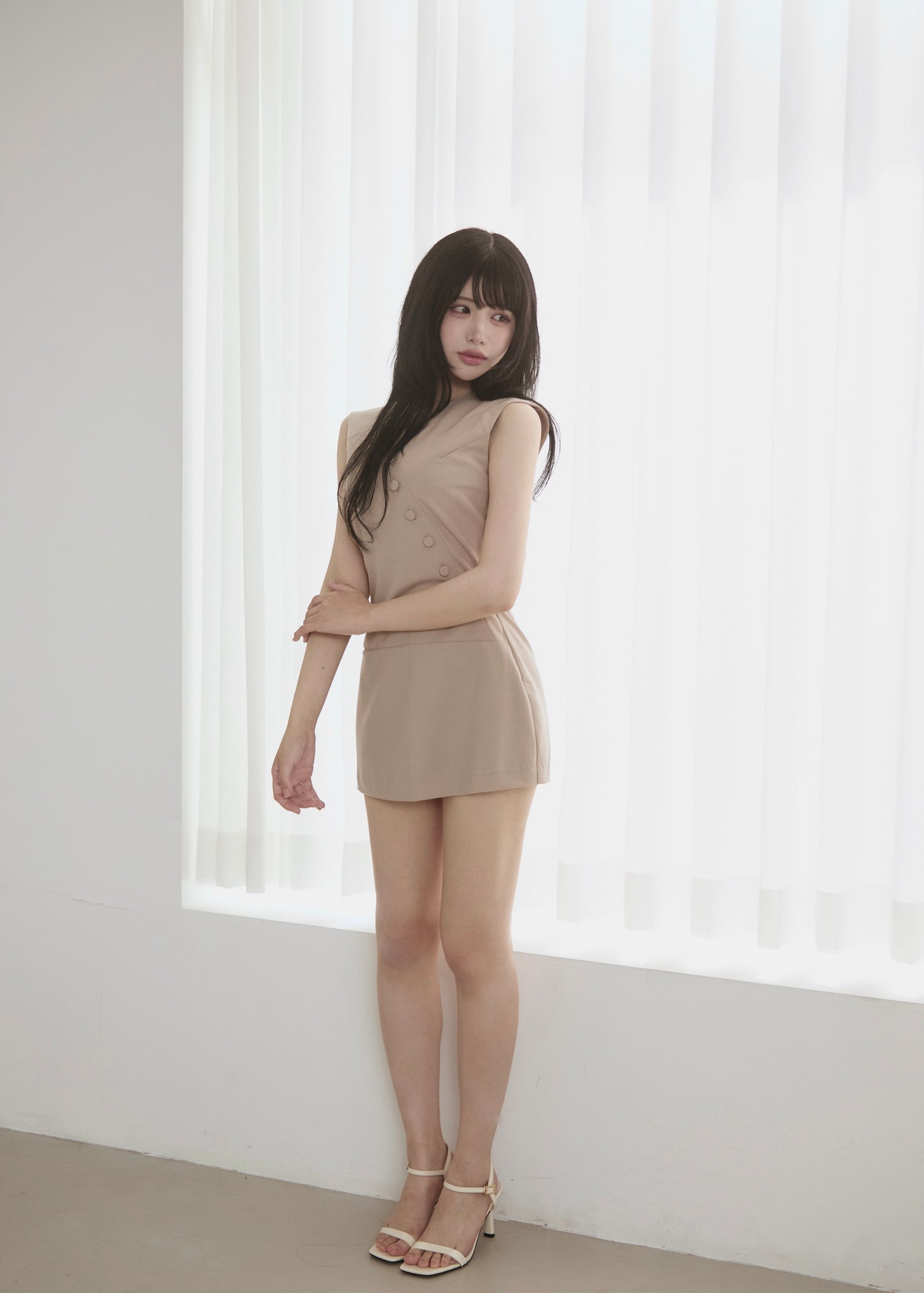 ラップデザインミニワンピース