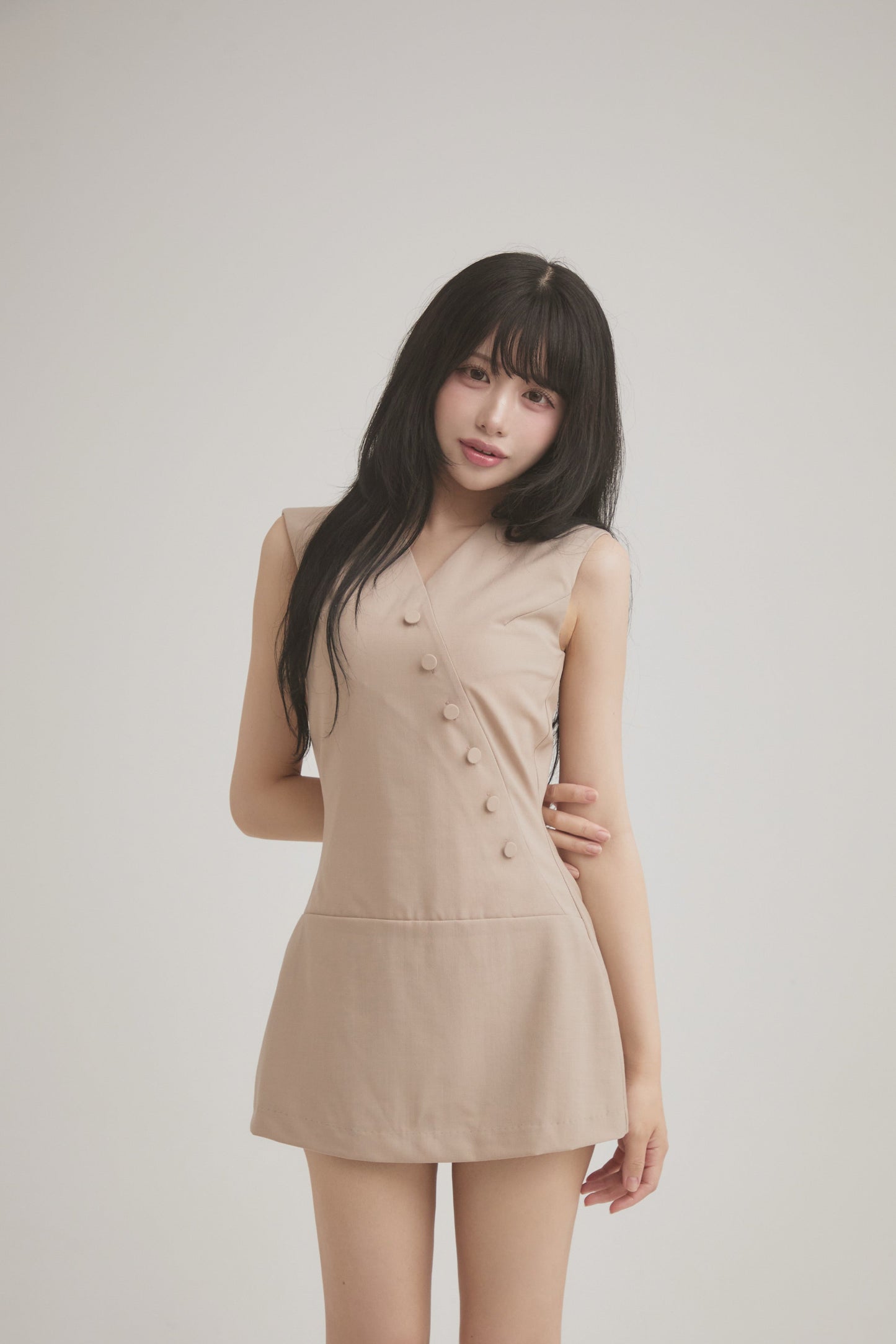 ラップデザインミニワンピース